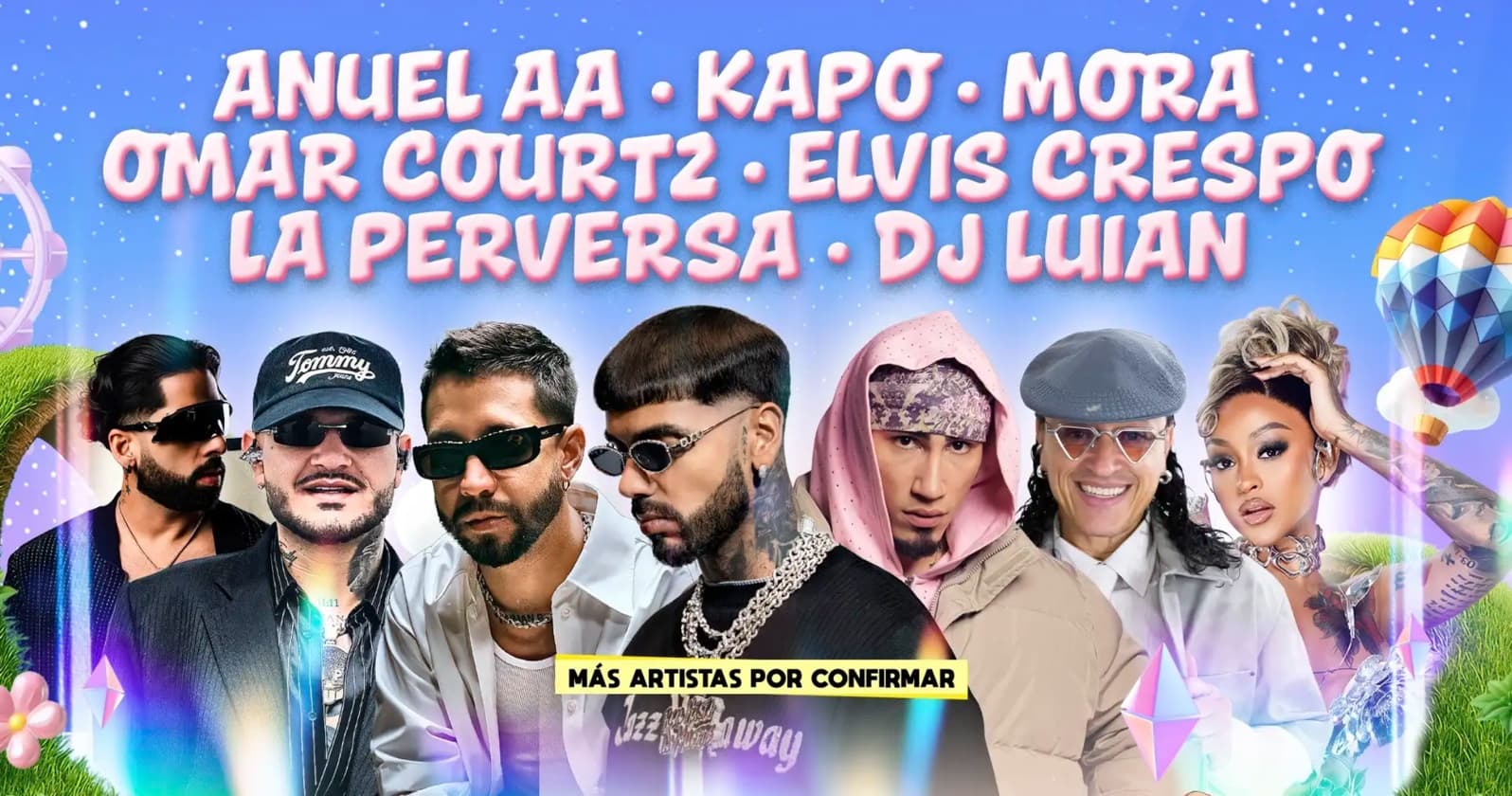 The Reggaeton & Latin Festival Tickets — Zomer in het Zuiderpark